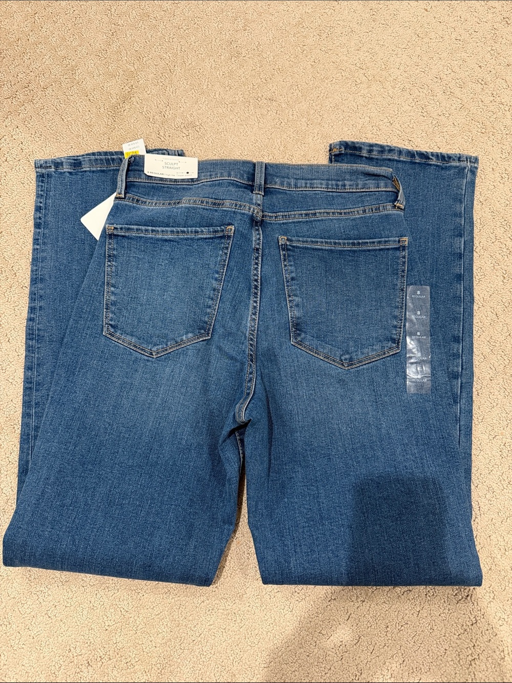 Maurices Jeans Sculpt Straight size 8 NWT - Picture 4 of 4